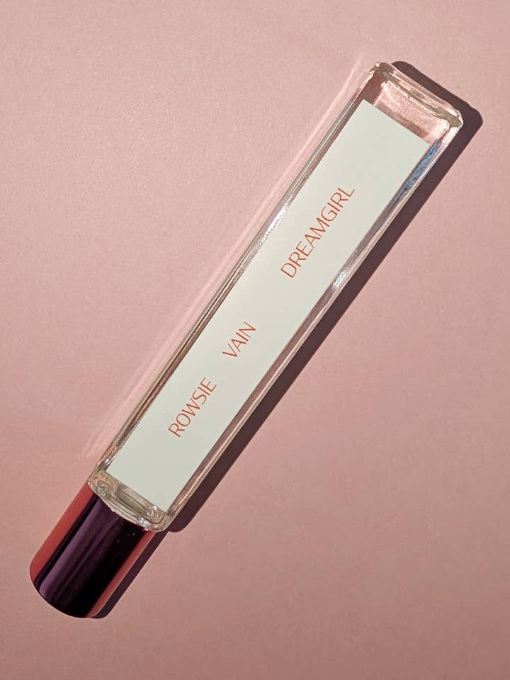 DREAMGIRL PERFUME OIL ROLLER WAND (10 ml) PINK CAP for wholesale by ROWSIE VAIN