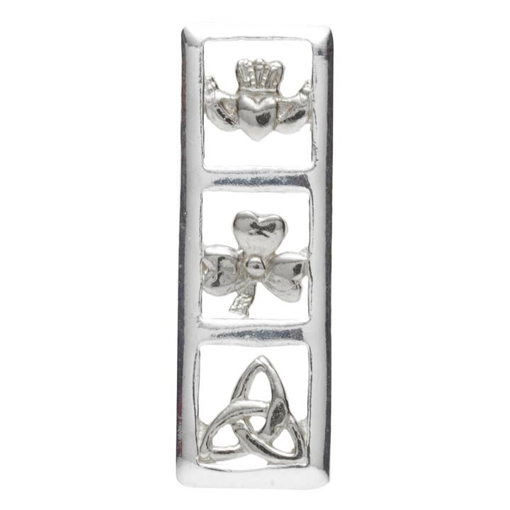 Incastonatura con 3 simboli irlandesi per la vendita all'ingrosso da parte di CLANDELA