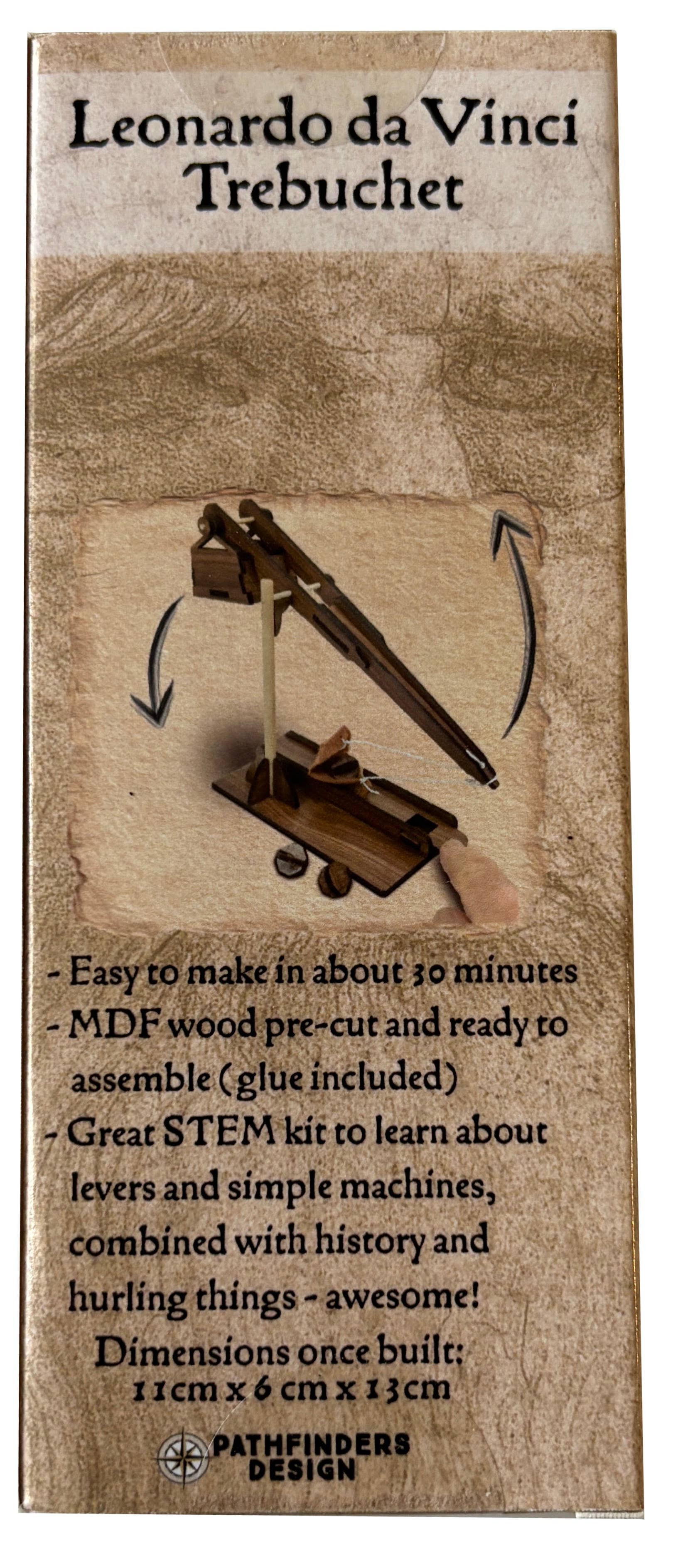 Science and Nature - Wholesale Wood Toy - Kids - Da Vinci Mini Trebuchet1