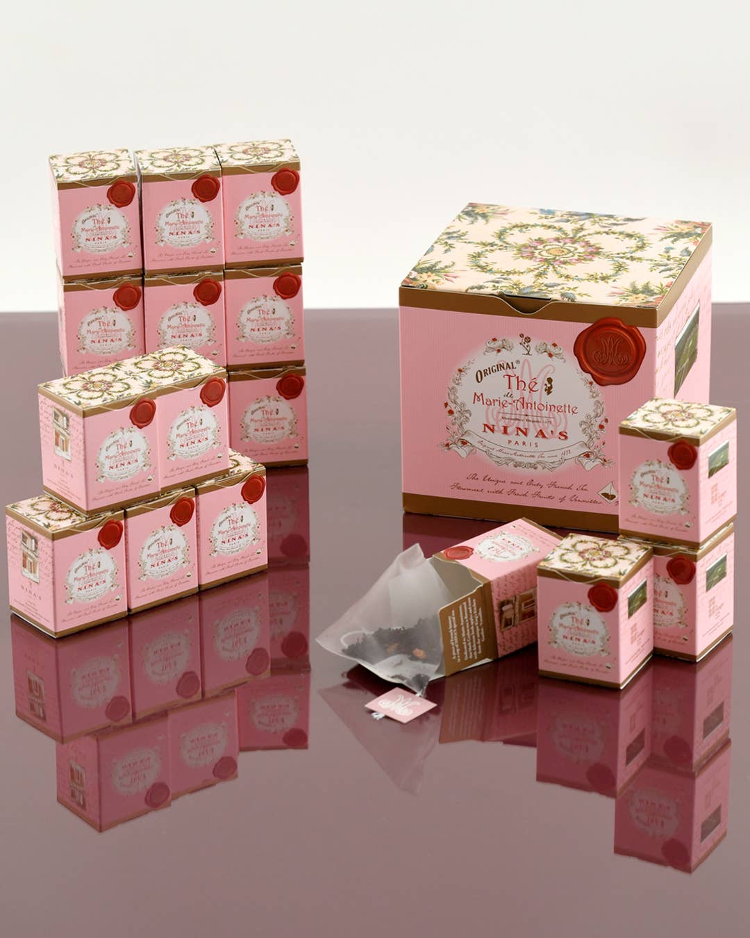 Nina's Paris - Wholesale Tea Bags - Marie Antoinette
 18 teabags/tea bags 36g1