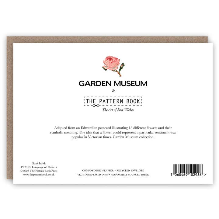 The Pattern Book - Wholesale Everyday Greeting Card - Language of Flowers1
