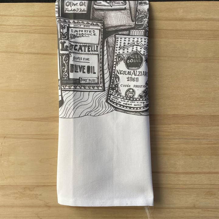 KLoRebel Art Co. - Wholesale Tea Towel - Olive Oil - Tea Towel3