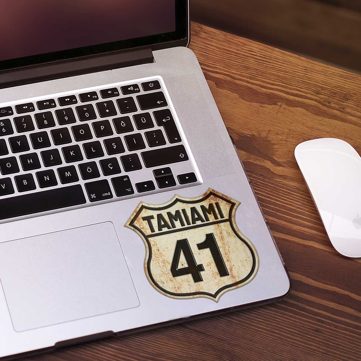 RetroPlanet - Wholesale Sticker - Tamiami Trail US 41 Florida Die Cut Vinyl Sticker2