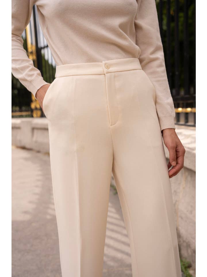 Attentif Paris – Engroshandel Bukser - Dame – Tykkere bukser med lige ben i vintermateriale9