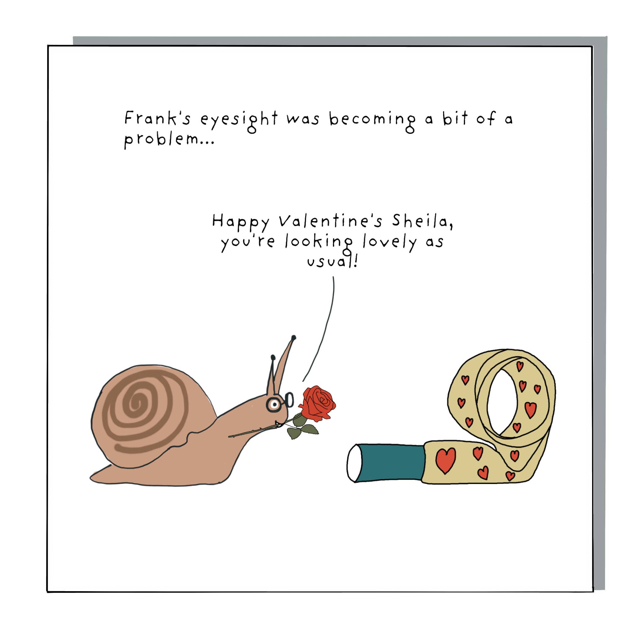 Not at all Jack – wholesale Valentine's Day card – Valentine Sheila Greeting card0