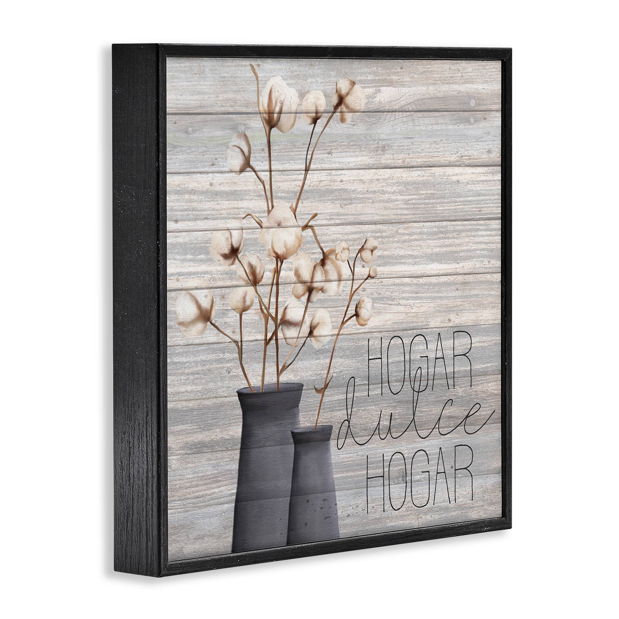 Stupell Industries - Wholesale Wall Decor - Kids & Baby - Hogar Dulce Hogar con Algodón Framed Giclee Art14