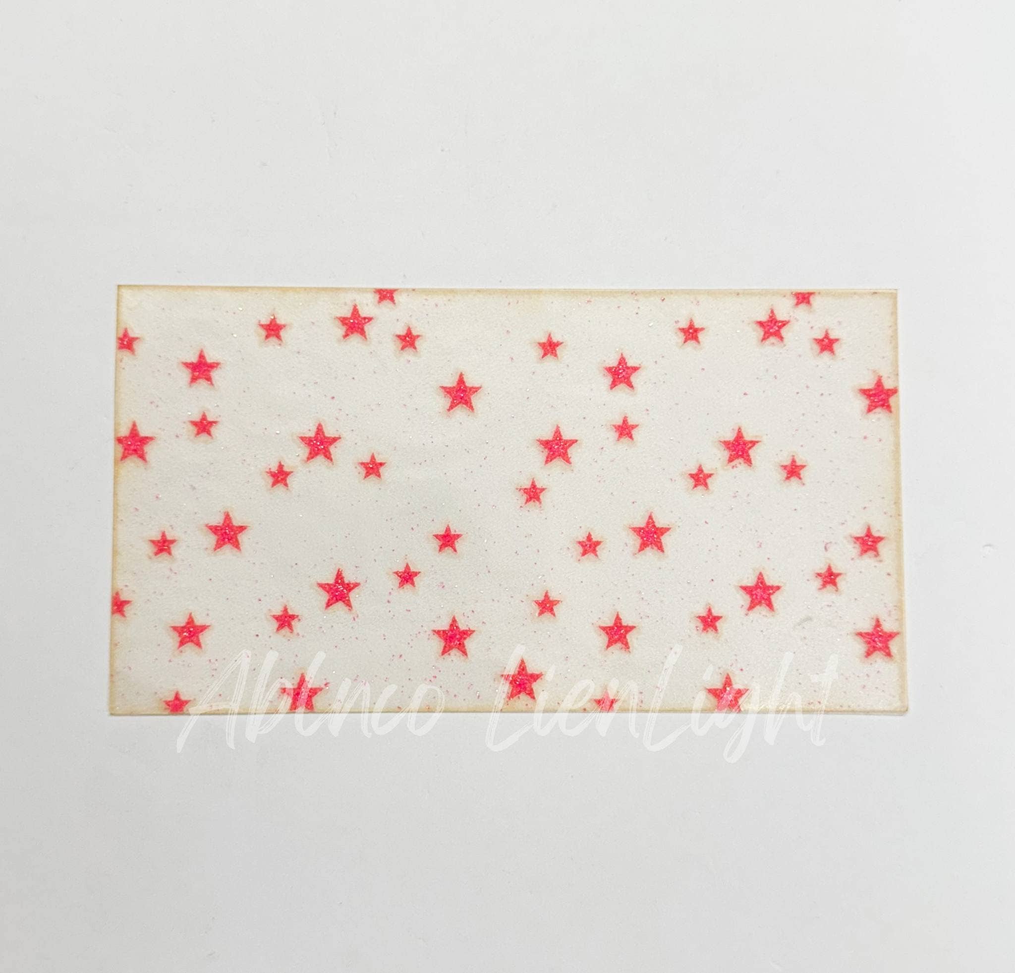 ABLNco - Wholesale Sublimation Transfer - Stars HTV Glitter Trucker Hat Background Transfer3