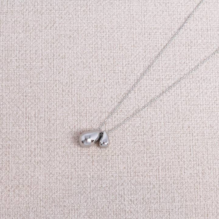 Les Cleias - Wholesale Choker/Collar - Gota necklace in steel1