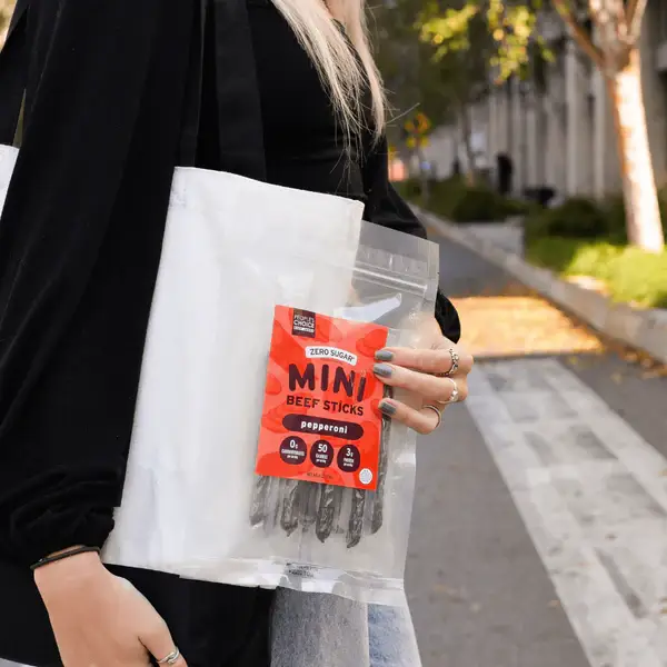 People's Choice Beef Jerky - Wholesale Jerky - Mini Sticks - Pepperoni Beef Sticks 4.0oz1