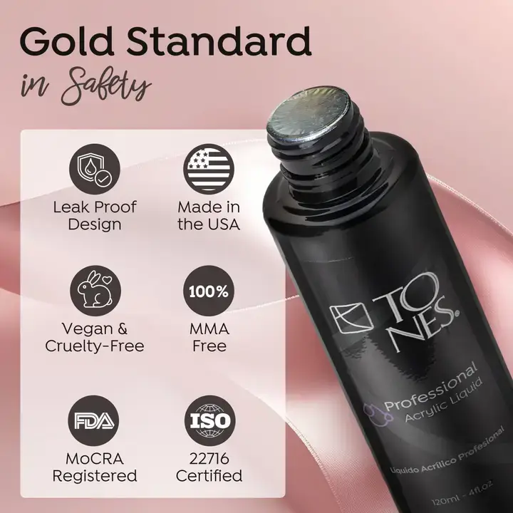 Tones Acrylics | Gels | Nail Art | Nail Tools & Accessories - Wholesale Nailcare Set - Pro Acrylic EMA Monomer | Watermelon Scent | Acrylic Monomer5