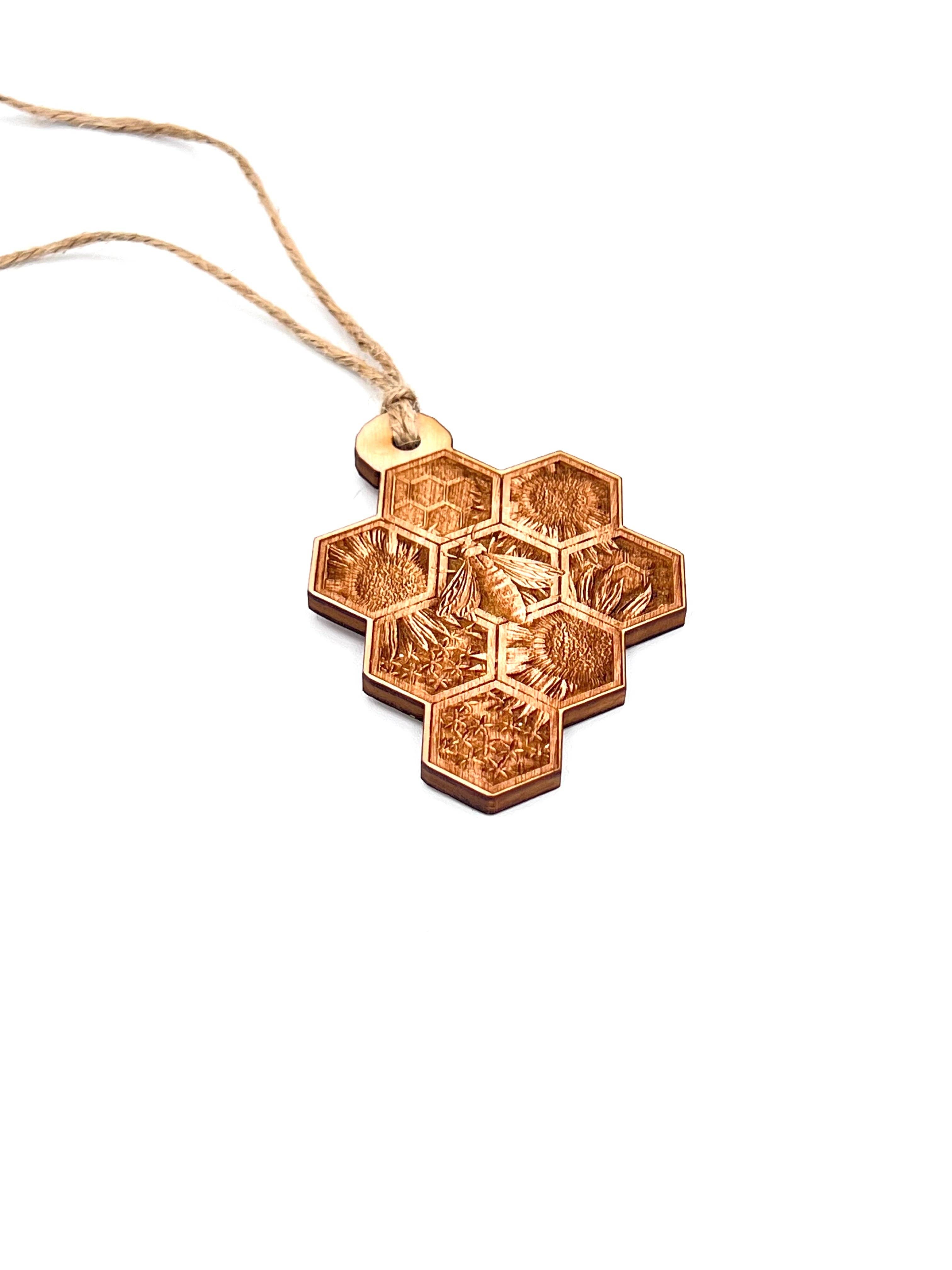 Lexo Creations - Wholesale Ornament - Bee Honeycomb Ornament5