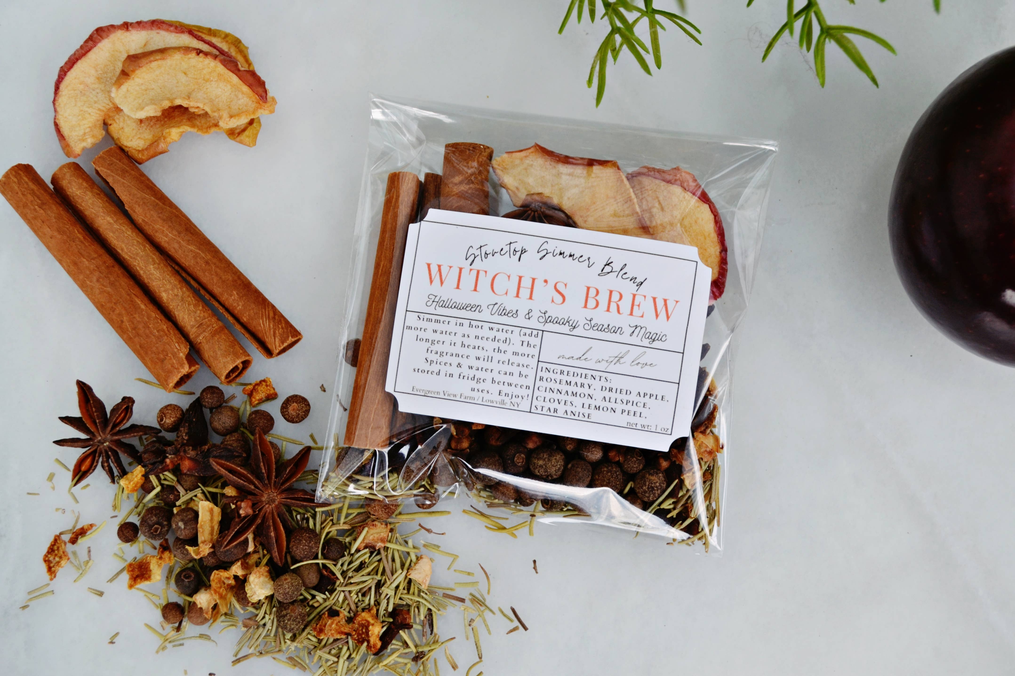 Evergreen View Farm - Wholesale Potpourri - Witch's Brew Autumn Fall Halloween Simmer Stovetop Spices11