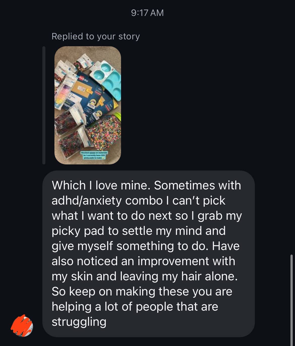 The Cozy Tangerine – Engroshandel Klistermærke – Genanvendelig picky pad | Sansestimulerende legetøj til hud- og hårplukning16