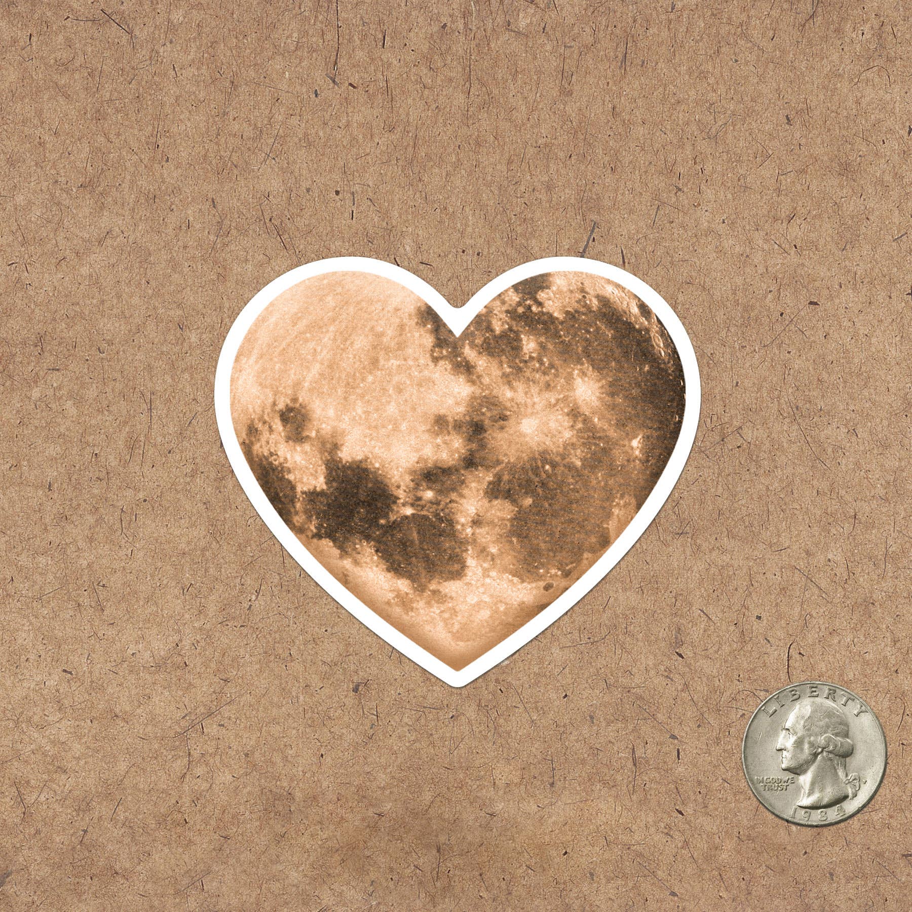 The Galek Sea – wholesale Klistermärke – Hjärta Månen Kli4