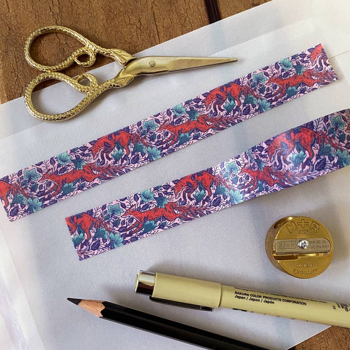 Ræve Washi Tape for engroshandel hos Kate O'Hara