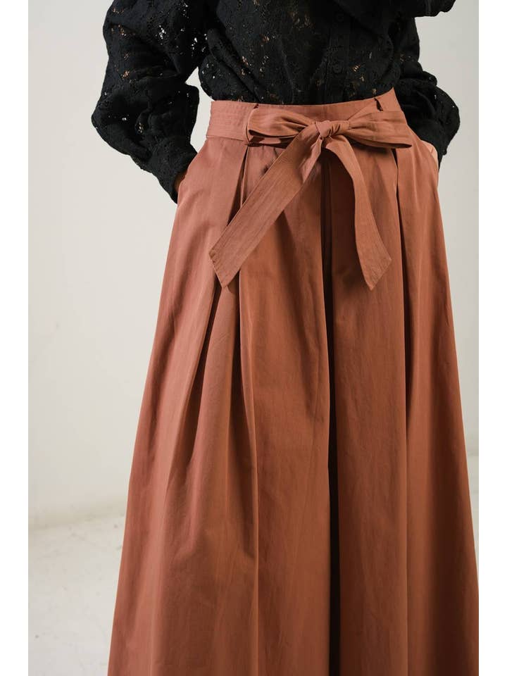 FLYING TOMATO - Wholesale Pants - Women's - A solid woven extra wide leg pant - FP1334