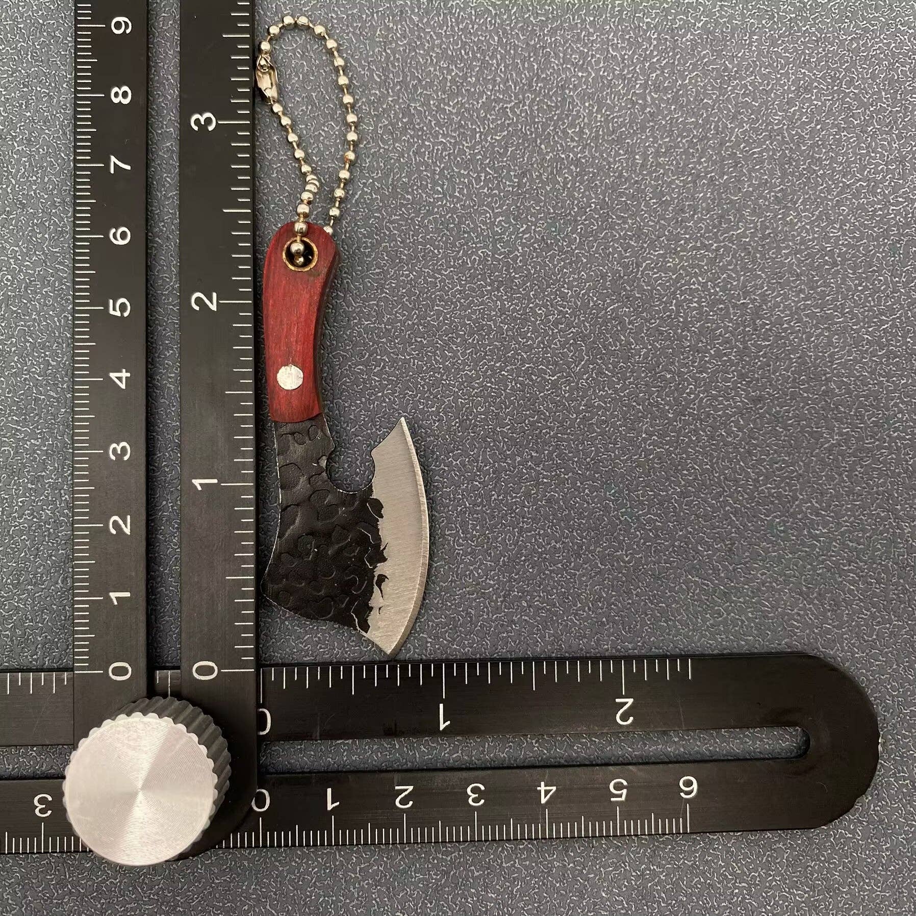 Mio Queena - Wholesale Pocket Knife/Holder - Black Enamel Mini Knife With Protective Sleeve7