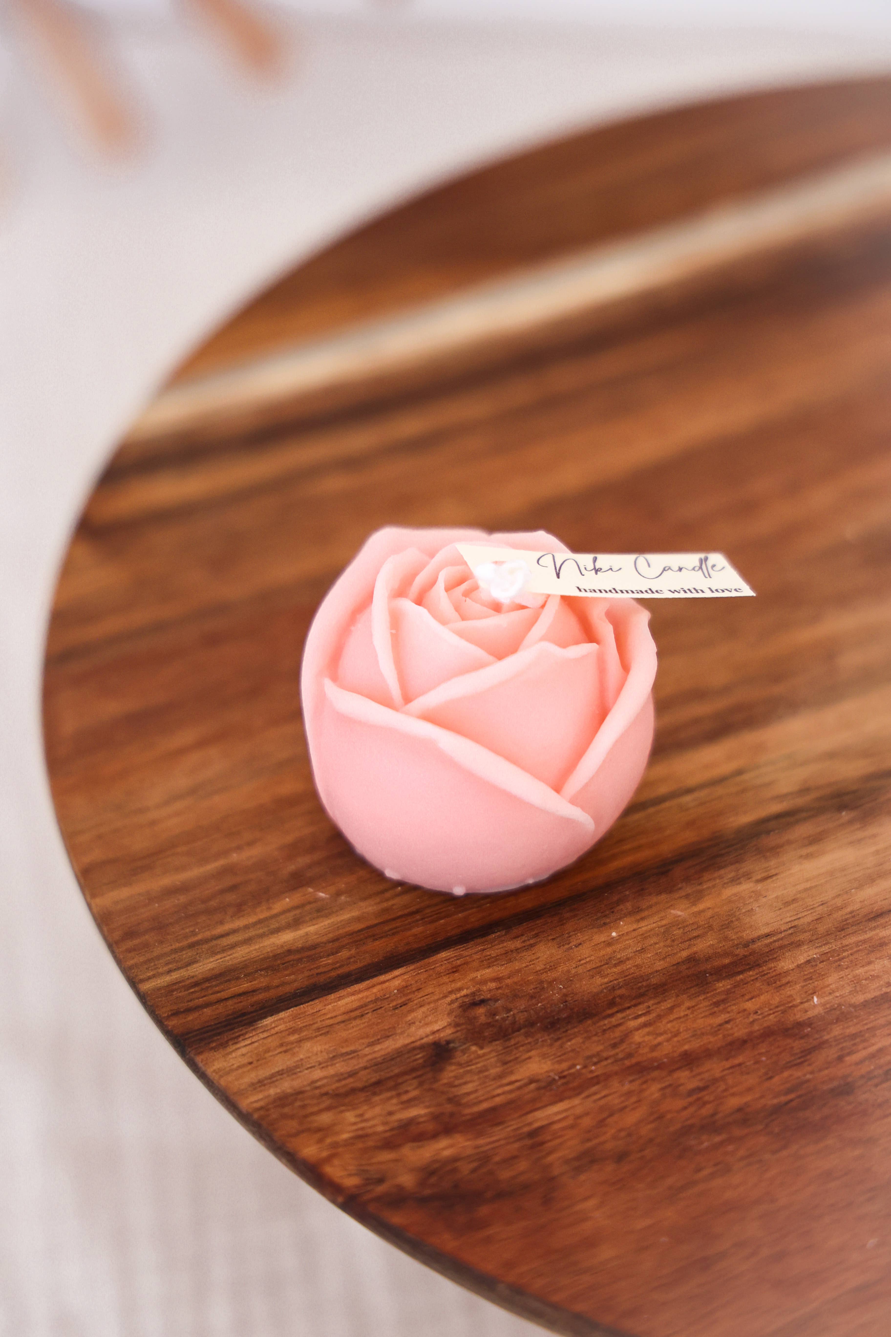 Niki Candle - Wholesale Novelty Candle - rose1