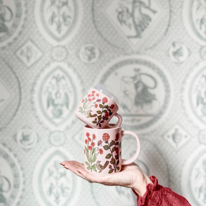 Helmsie – Engroshandel Kaffekrus – Miller Rose kop-sæt til mor og barn1