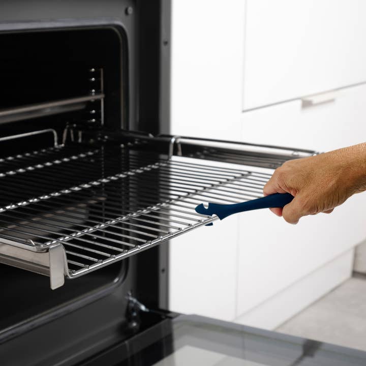 Fox Run Brands - Wholesale Kitchen Tool/Gadget - Fox Run Silicone Oven Rack Puller and Pusher, Navy, 10"