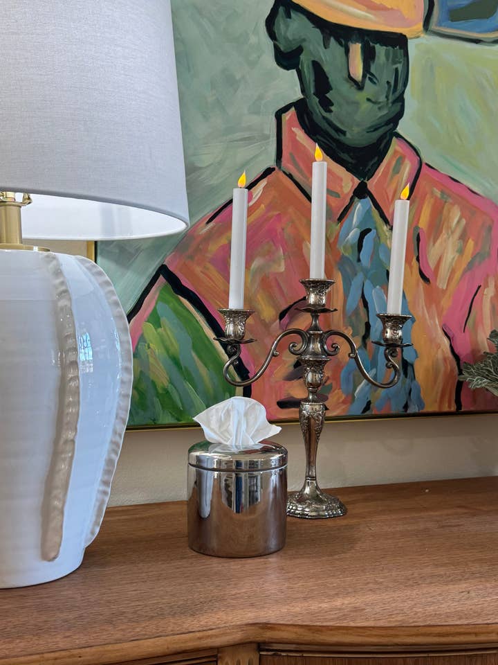 The Sterling Tissue Vessel for wholesale by House of Happy