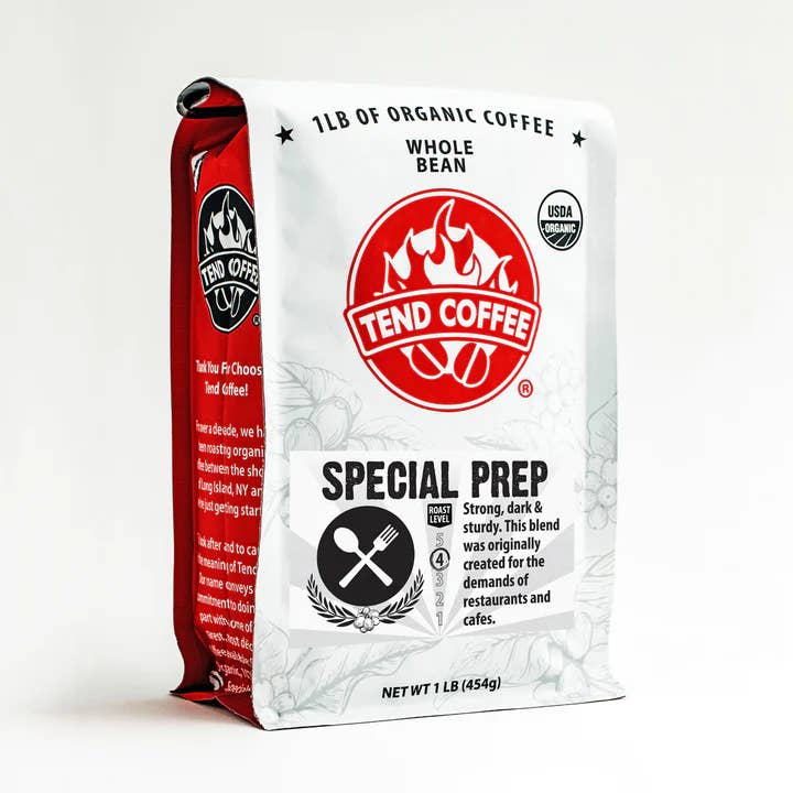 OG Special Prep Blend Coffee, 16 oz for wholesale by Tend Coffee