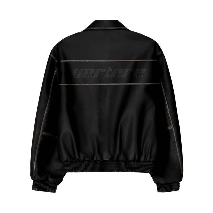 ENIGMA LÄDERJACKA - SVART för wholesale av Vertere Berlin