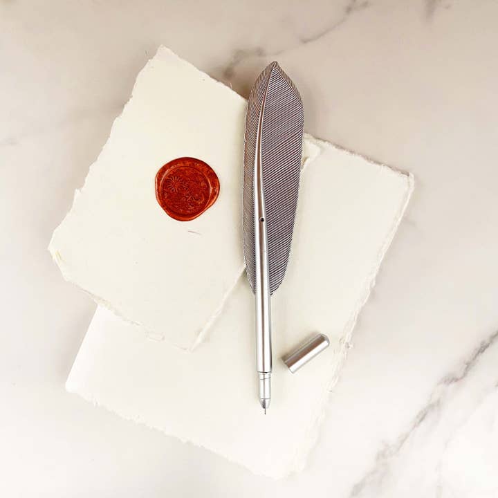 Soothi | Containers Of Creativity - Venta al por mayor Bolígrafo - Bolígrafo elegante con diseño inspirado en pluma de ave