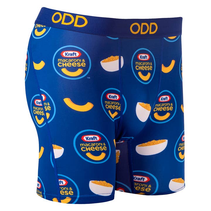 Odd Sox - Wholesale Underwear - Men's - Kraft Mac & Cheese - Mens Odd Boxer Briefs
