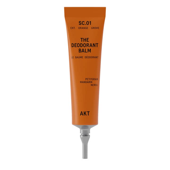 AKT London - Wholesale Deodorant - Unisex - Mini AKT Deodorant Balm SC.01- Orange Grove- aluminum-free