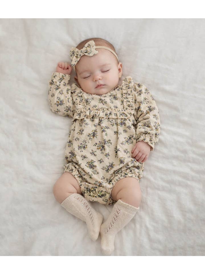 OLIVE & CRADLE - Wholesale Jumpsuit - Baby - Violla Romper with Bow