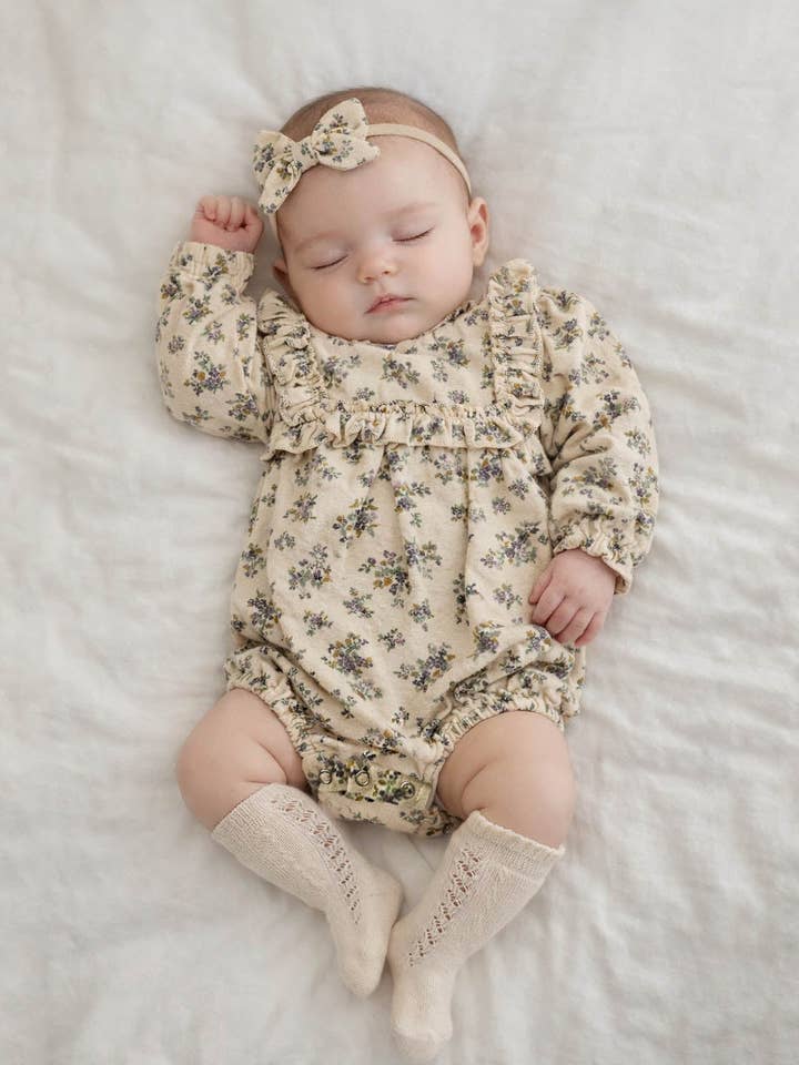 Violla Romper med rosett för wholesale av OLIVE & CRADLE