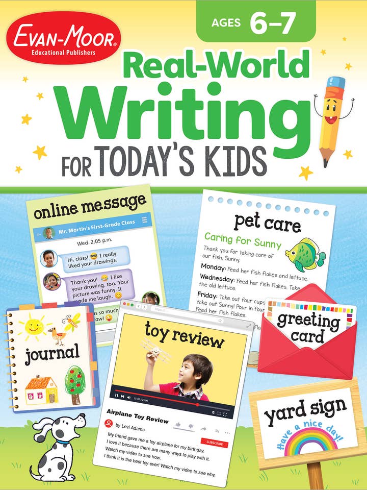 Real-World Writing Activities For Today'S Kids, Ages 6-7 for wholesale by Carson Dellosa Education