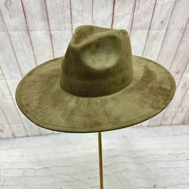 One and Only Accessories - Wholesale Fedora - Women's - Best seller Fashion Classic Wide Brim Suede Primium Hat 14