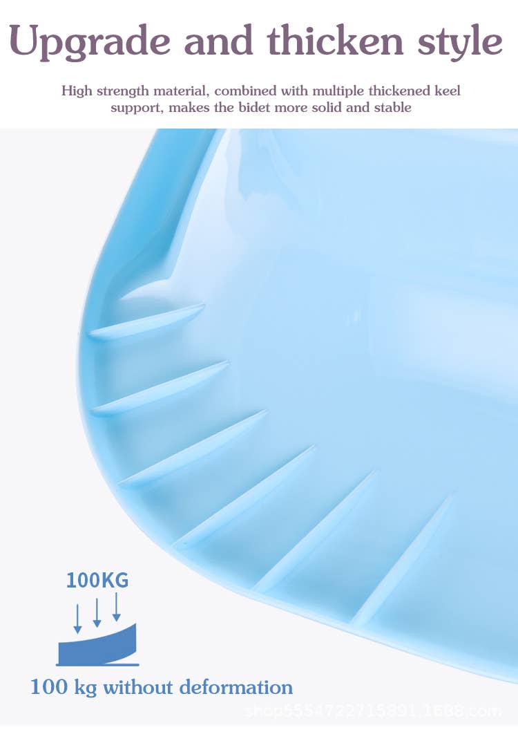 VIGOR - Wholesale Bath & Body Set - Sitz Bath With Hand Flusher & Nozzle(Irrigation System)27