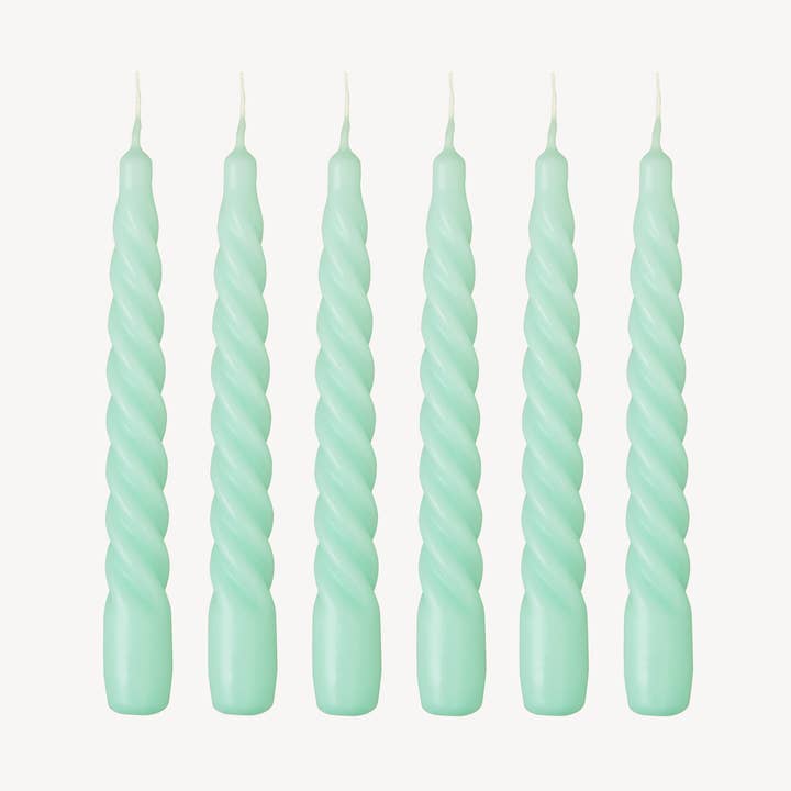 Twist Candle - Mint for wholesale by Candle Flair