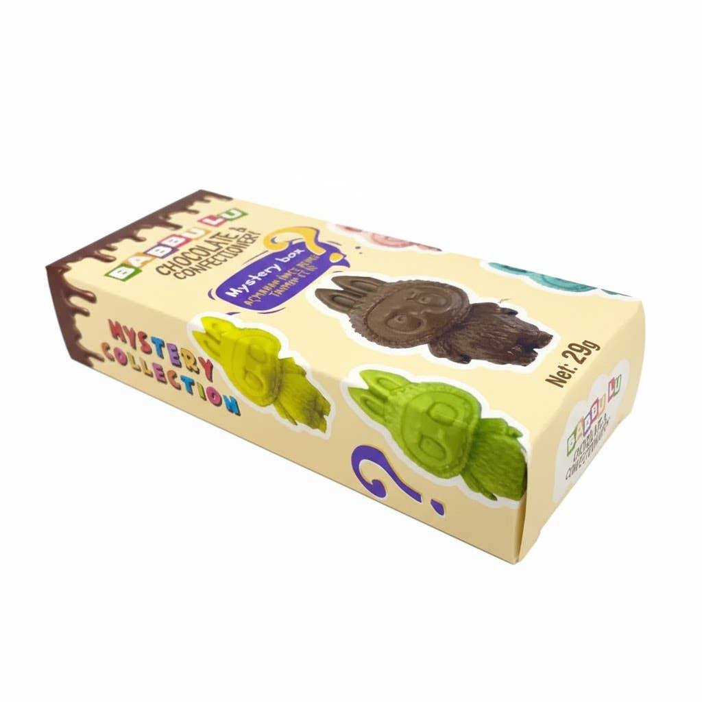 Aladdin - Wholesale Chocolate - Turkish Mystery Chocolate 29g Babbulu White Milk Halal1