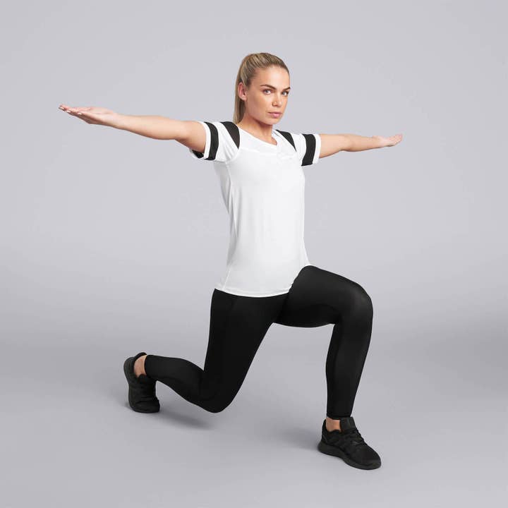 Camiseta Boyfriend Mujer ICE - Blanca para venta al por mayor de HPE Activewear