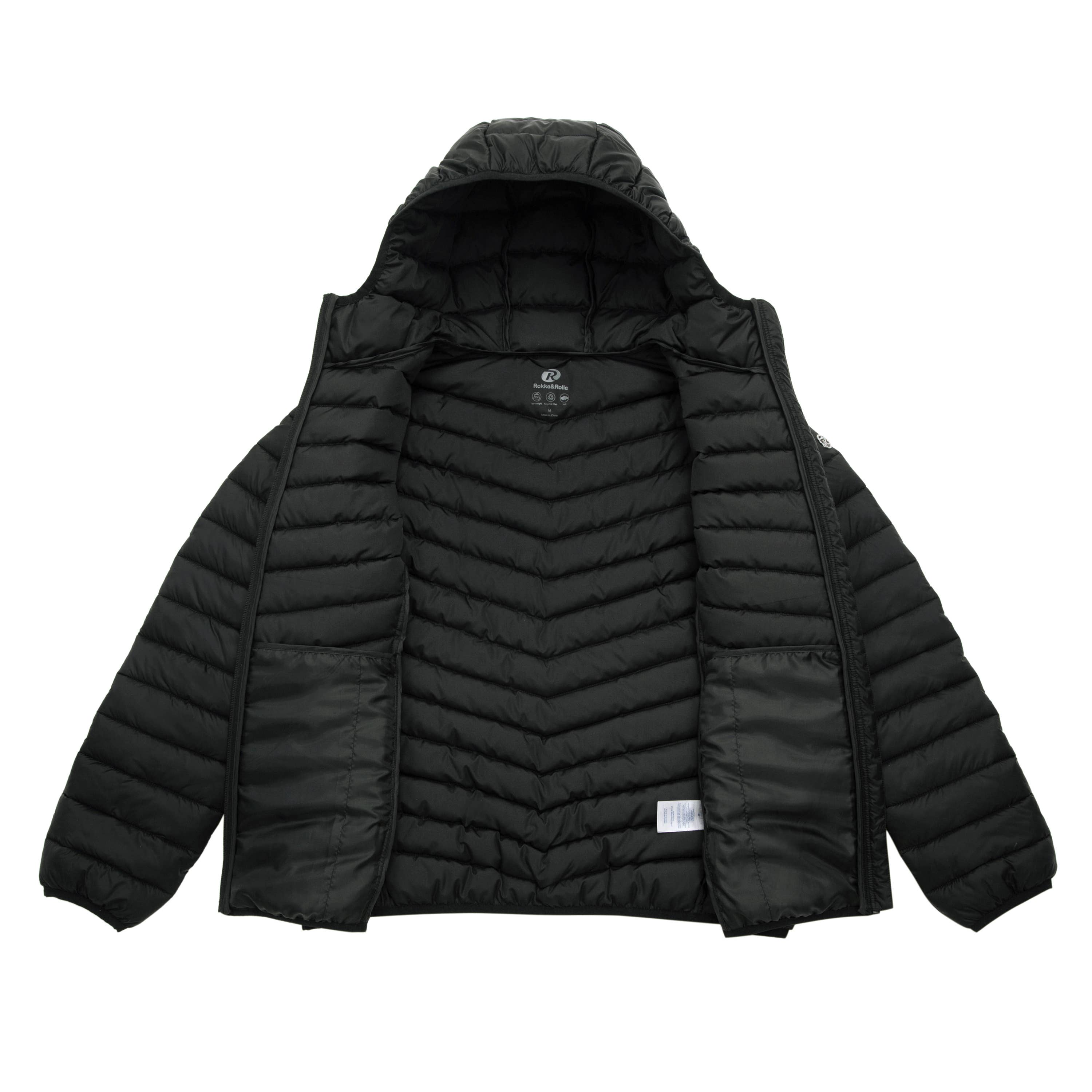 Rokka & Rolla - Wholesale Puffer Jacket - Women's - Women's Light Packable Puffer Jacket20