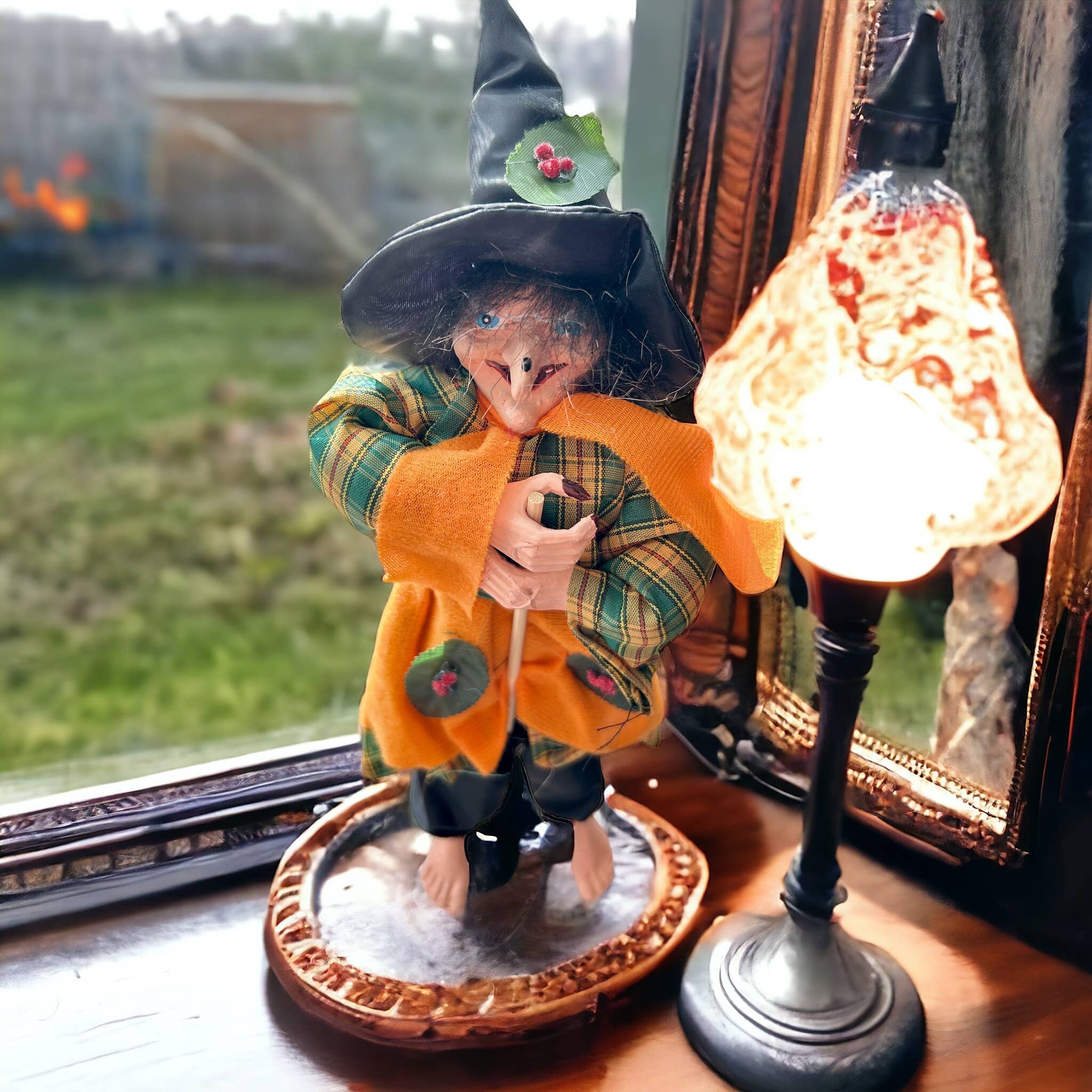 Marketplace24 - Vente Figurine décorative - Poupée Sorcière de Cuisine Hazel orange0