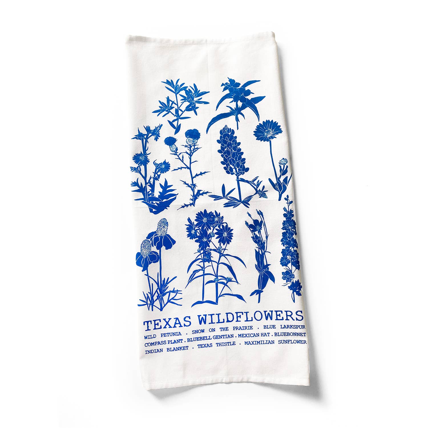 Planetarium - Wholesale Tea Towel - Texas wildflowers tea towel1