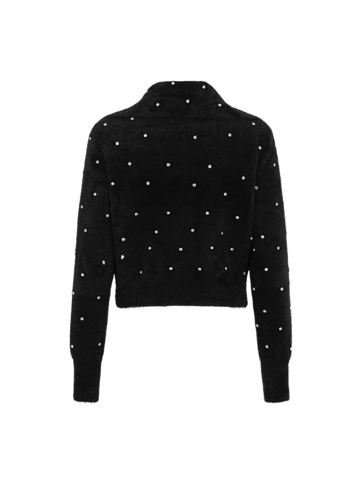 Black Pearl Embellished Knitwear for wholesale on Faire6