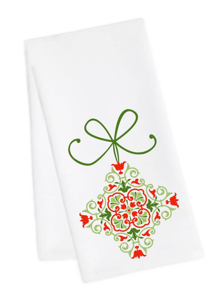 Ornament Tea Towel 4 for wholesale by M Design Studio Gifts