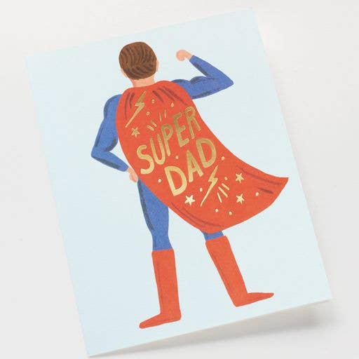Rifle Paper Co. - Wholesale Father's Day Card - Super Dad Card1