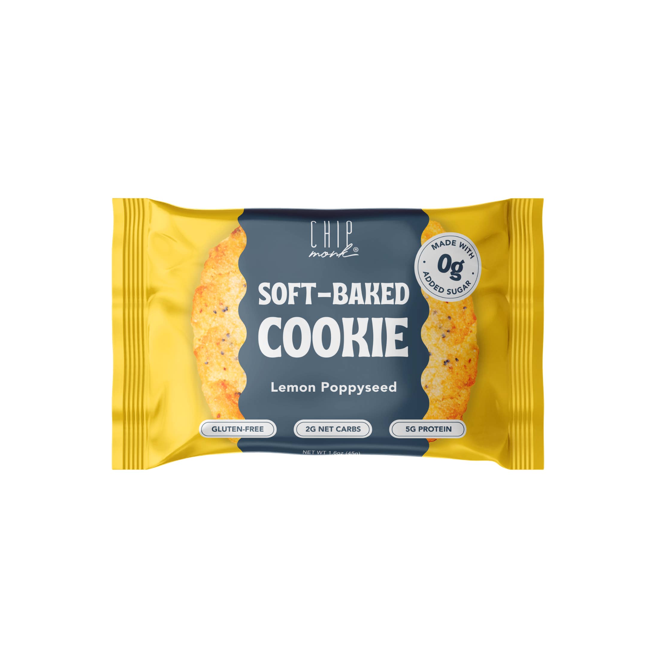 ChipMonk Baking - Wholesale Cookie - Lemon Poppy Seed Keto Cookie