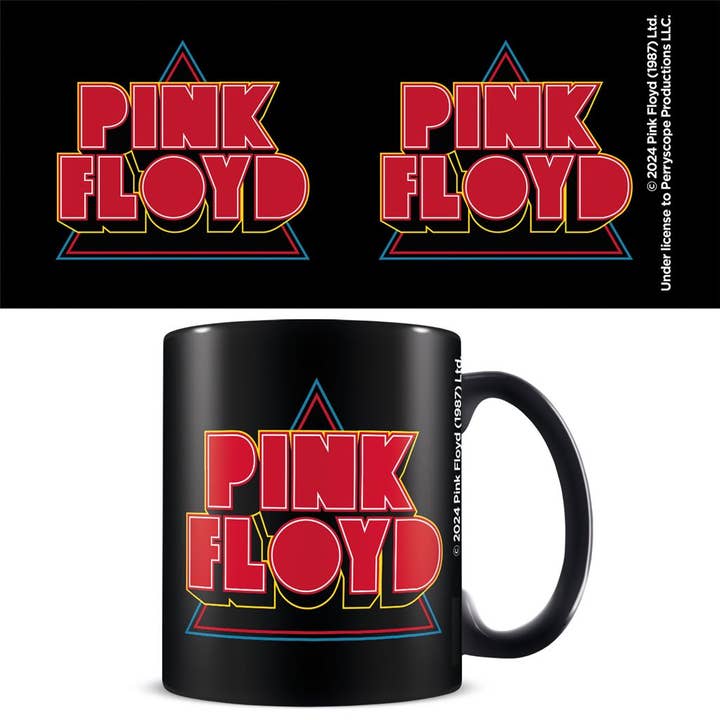 Pink Floyd (Retro Logo) Black Mug for wholesale by Pyramid International