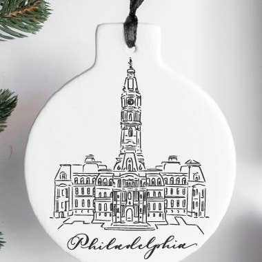 Philadelphia City Hall for wholesale by Girl Holding a Pen