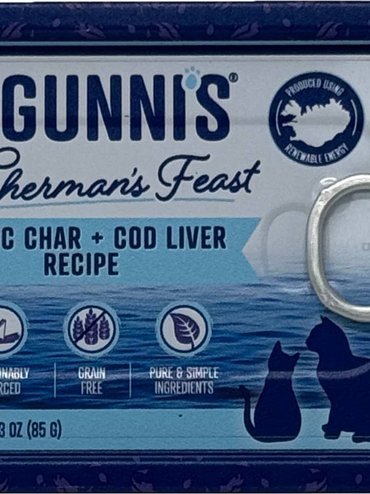 ARCTIC CHAR & COD LIVER RECIPE FOOD TOPPER FOR CATS for wholesale by Gunni's Pet