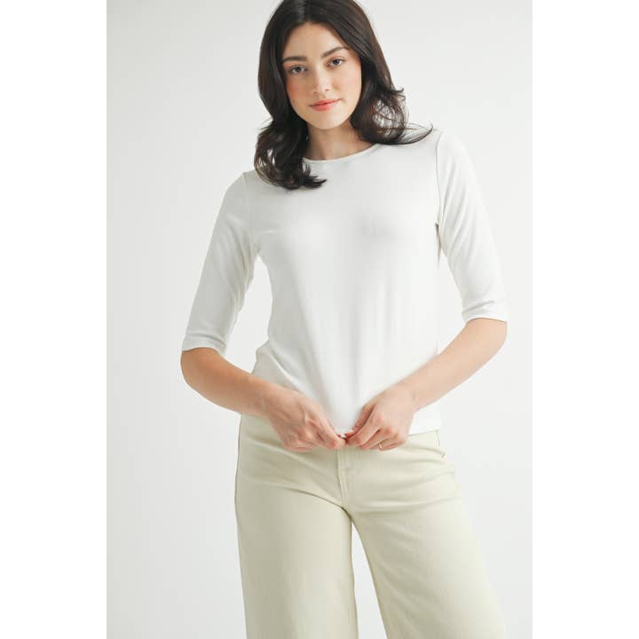 HAUT EN MAILLE À MANCHES COUDÉES pour la vente par FUN2FUN