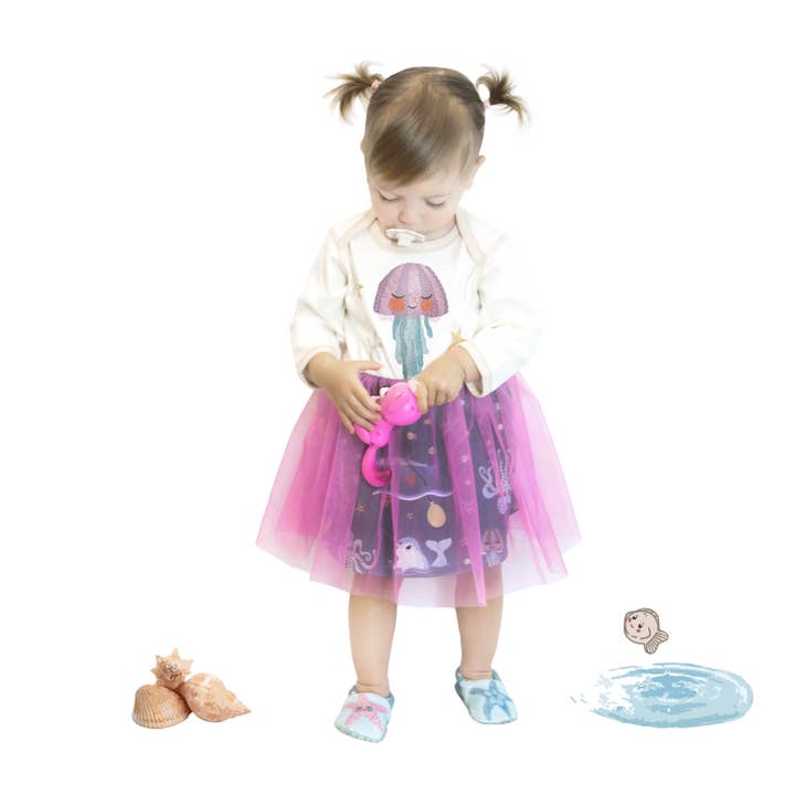 Jellyfish tutu dress: newborn up to 8 years old for wholesale by Olly & Arya